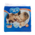 Wholesale Price OEM Brand Colored Baby Diapers Disposable Cotton Baby Diaper in Bales For Girl